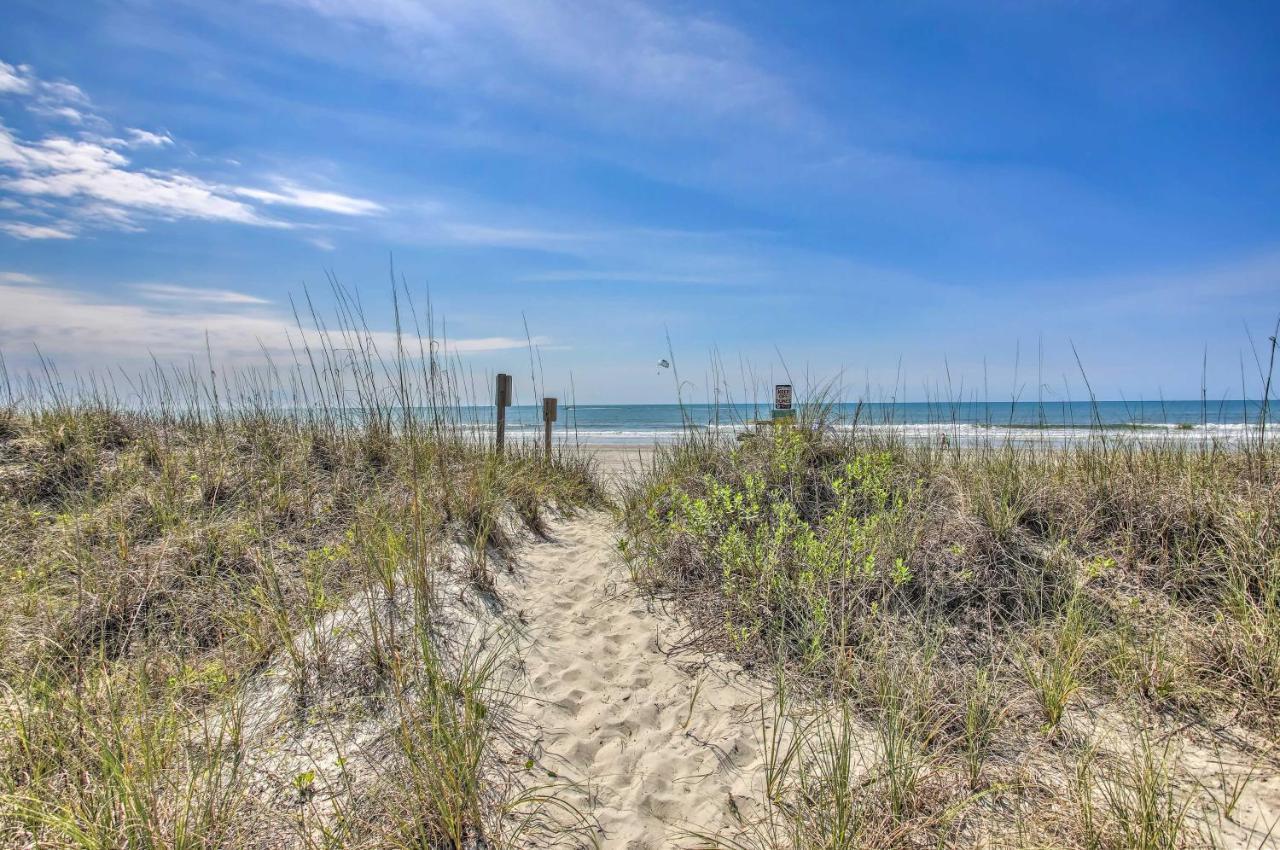 Sunny Seaside Condo With View - Walk To Beach Myrtle Beach Exterior foto